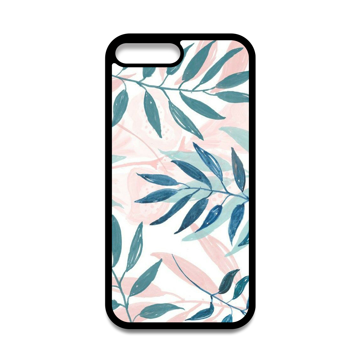 Caitscases TPU Fashion Covers - Apple iPhone 7 Plus/ iPhone 8 Plus (Pink Forrest)